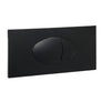Large Black Dual Flush Plate & Access Panel