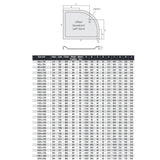 MX Elements Low Profile 40mm Right Hand Offset Quadrant Shower Tray