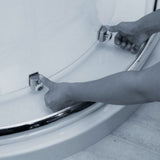 Merlyn 8 Series 2 Door Quadrant Shower Enclosure hinges