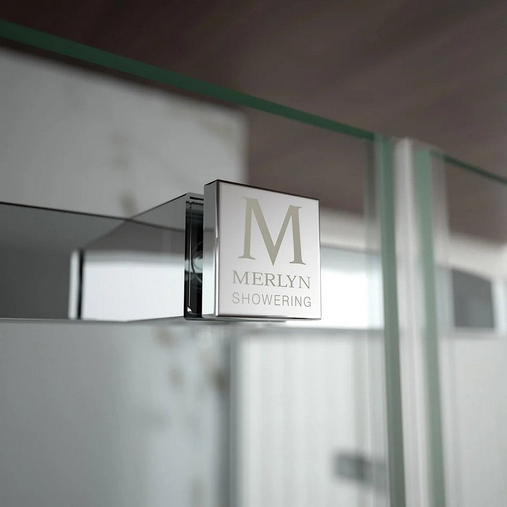 Merlyn 8 Series Frameless 1 Door Offset Quadrant Enclosure hinge
