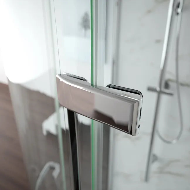 Merlyn 8 Series Frameless Hinge & Inline Shower Door Side hinge