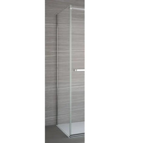 Merlyn 8 Series Frameless Hinge & Inline Side Panel