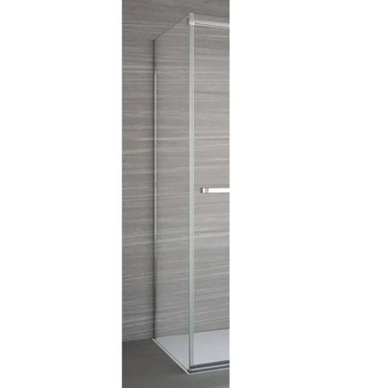 Merlyn 8 Series Frameless Hinge & Inline Side Panel