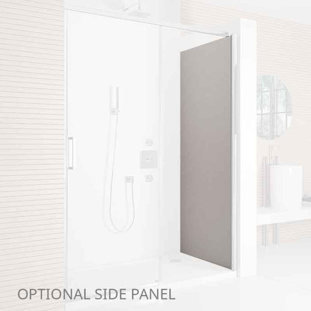 Merlyn 8 Series Frameless Sliding Door Side Panel