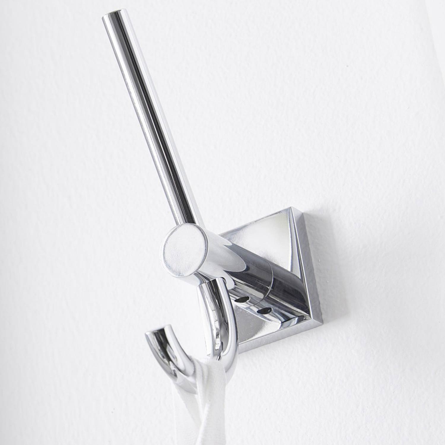 Miller Atlanta Double Robe Hook in Chrome lifestyle  2