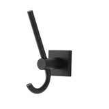 Miller Atlanta Double Robe Hook in Matt Black
