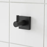 Miller Atlanta Single Hook in Matt Black lifestyle