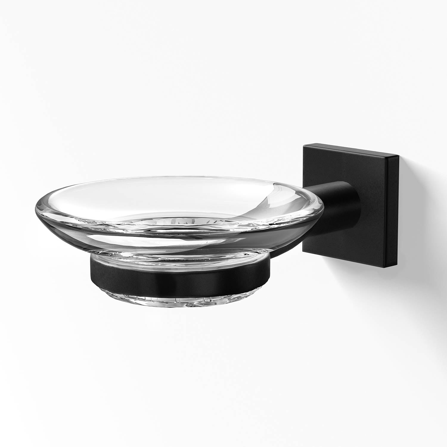 Miller Atlanta Soap Dish in Matt Black