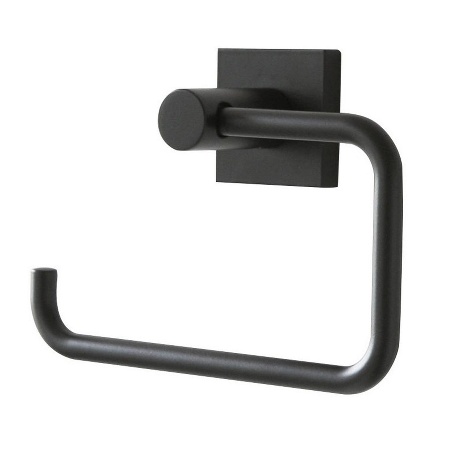 Miller Atlanta Toilet Roll Holder in Matt Black