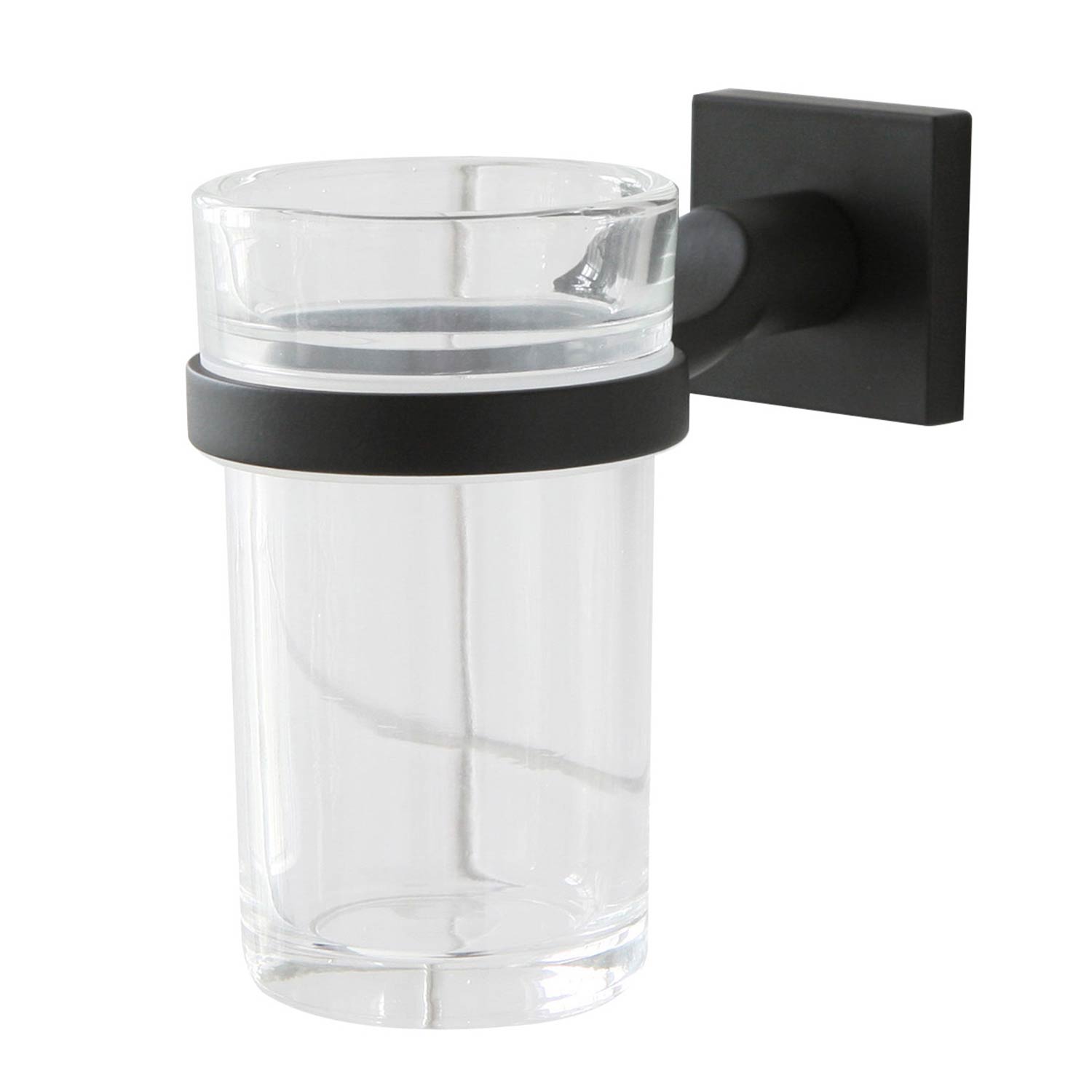 Miller Atlanta Tumbler Holder in Matt Black