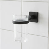 Miller Atlanta Tumbler Holder in Matt Black lifestyle