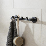 Miller Bond 4 Hook Panel in Matt Black lifestyle