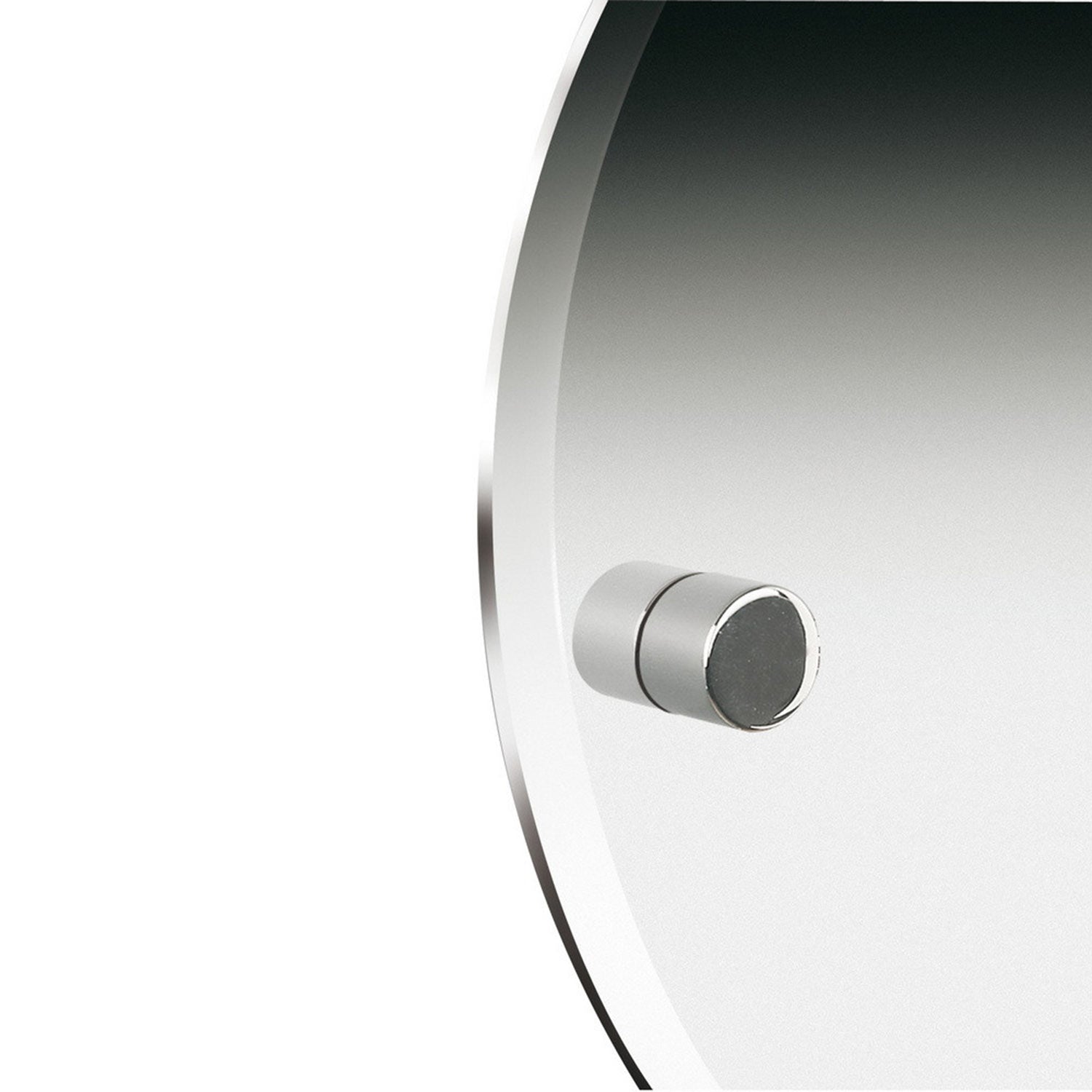 Miller Bond Bevelled Round Mirror corner