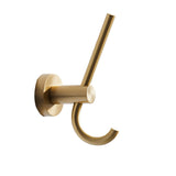 Miller Bond Double Robe Hook in Brushed Brass