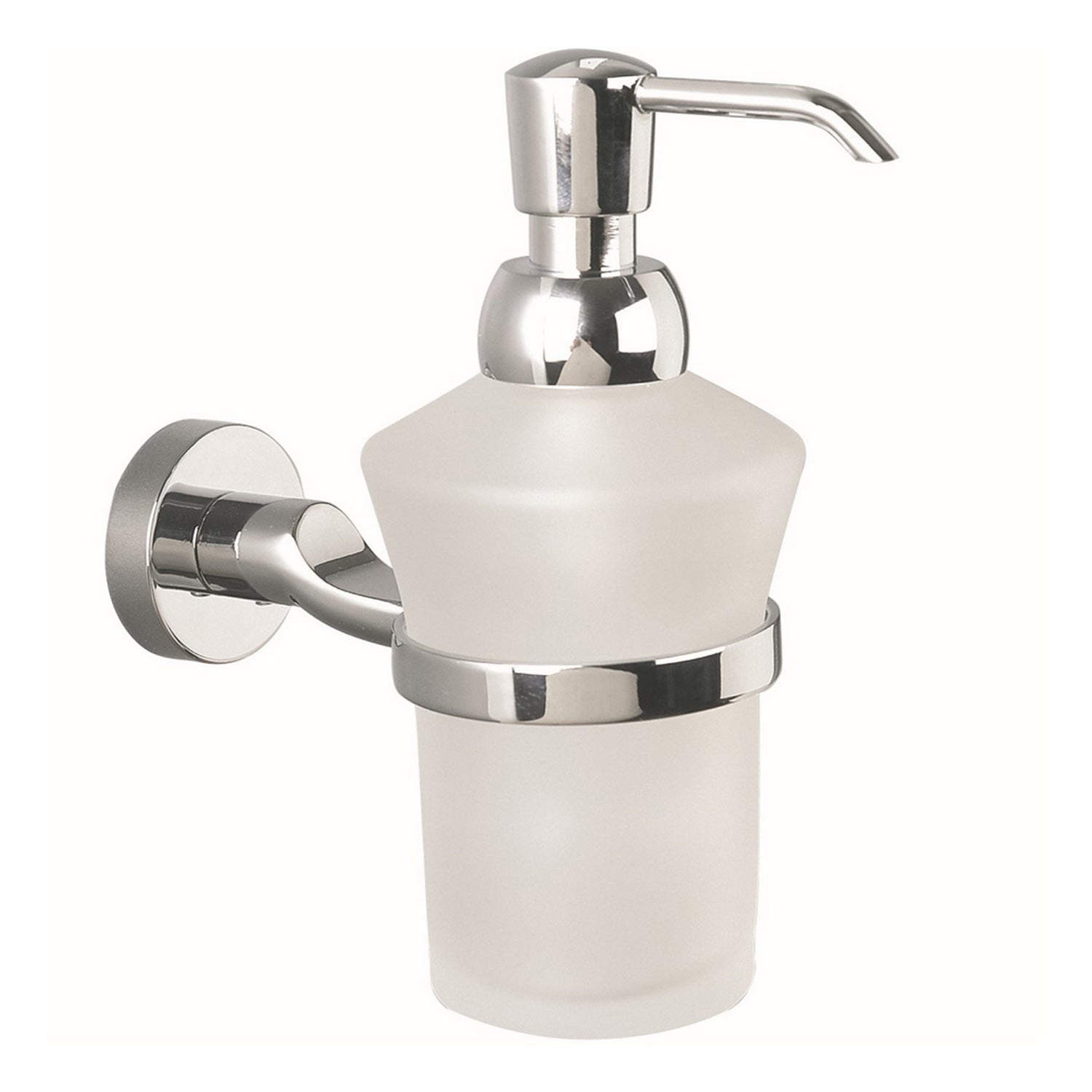 Miller Bond Lotion Bottle in Chrome