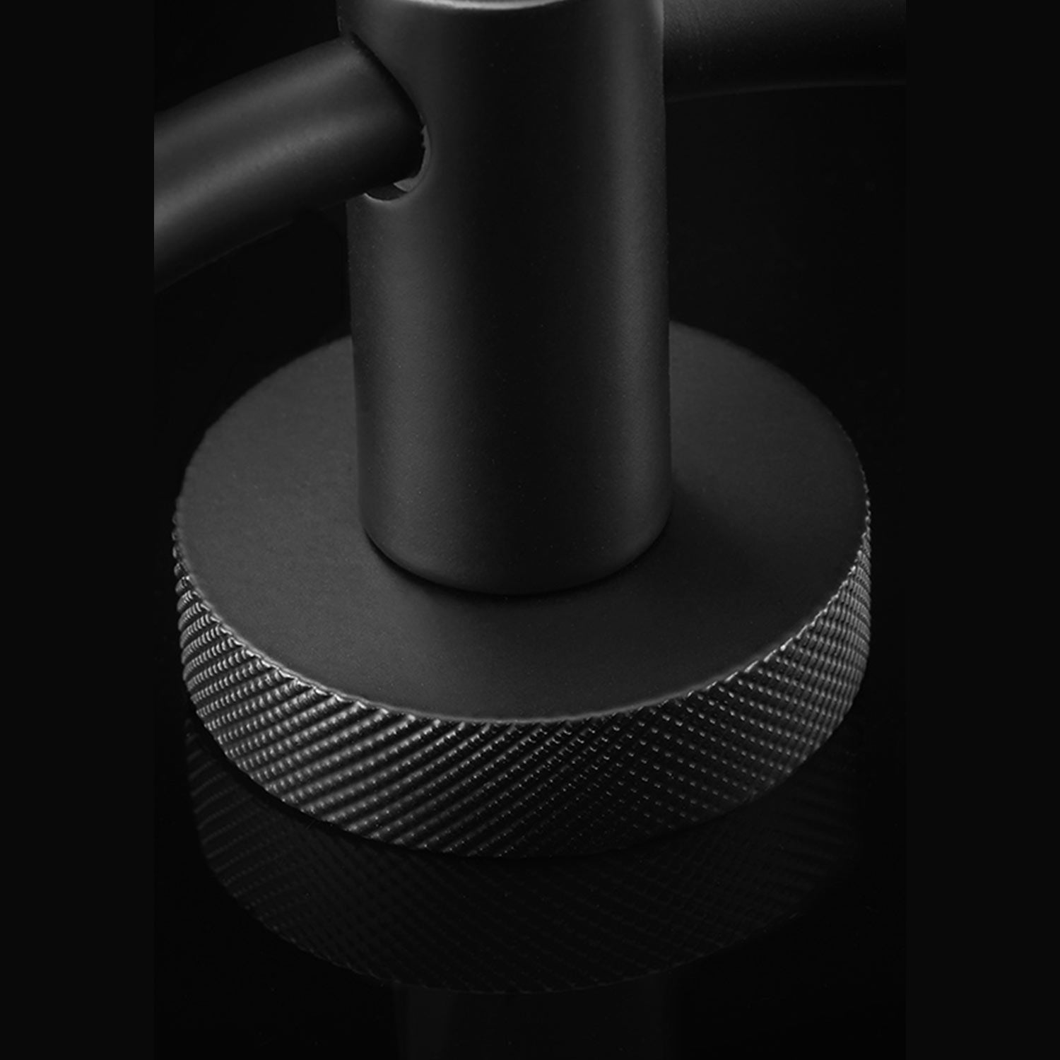 Miller Bond Matt Black Diamond Backplates Pair