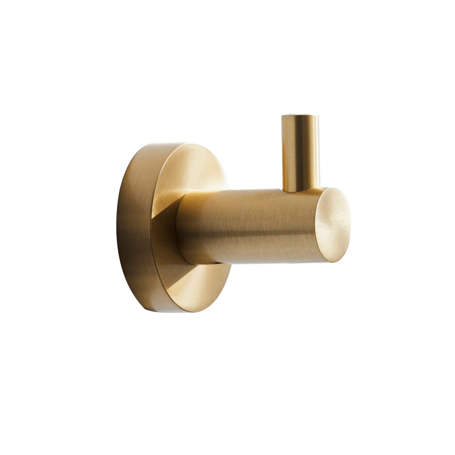 Miller Bond Single Hook in Brushed Brass