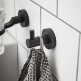 Miller Bond Single Hook in Matt Black lifestyle