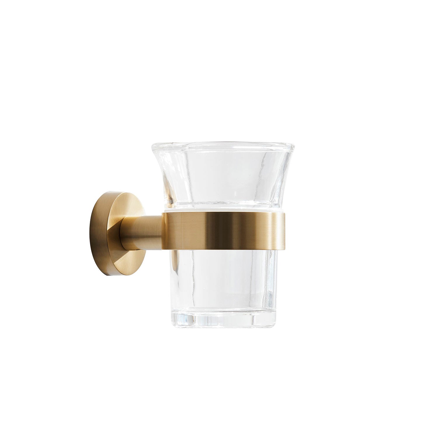 Miller Bond Tumbler Holder in Brushed Brass