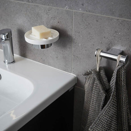 Miller Boston Double Hook in Chrome lifestyle