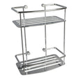 Miller Classic 2 Tier D Shaped Shower Shelf in Chrome