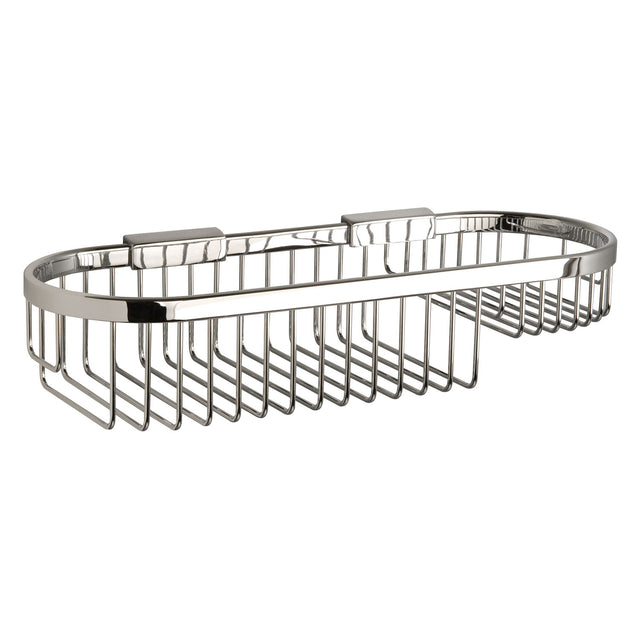 Miller Classic 350mm Oval Shower Basket in Chrome