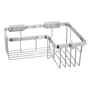 Miller Classic Angled Corner Basket in Chrome