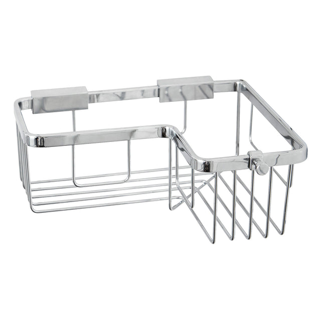 Miller Classic Angled Corner Basket in Chrome