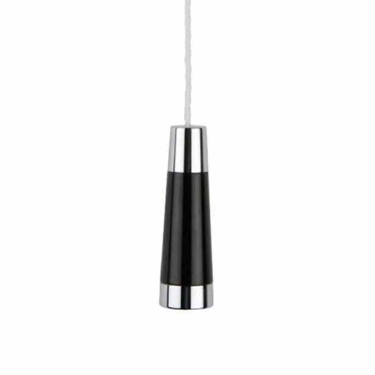 Miller Classic Conical Light Pull in Chrome and Black