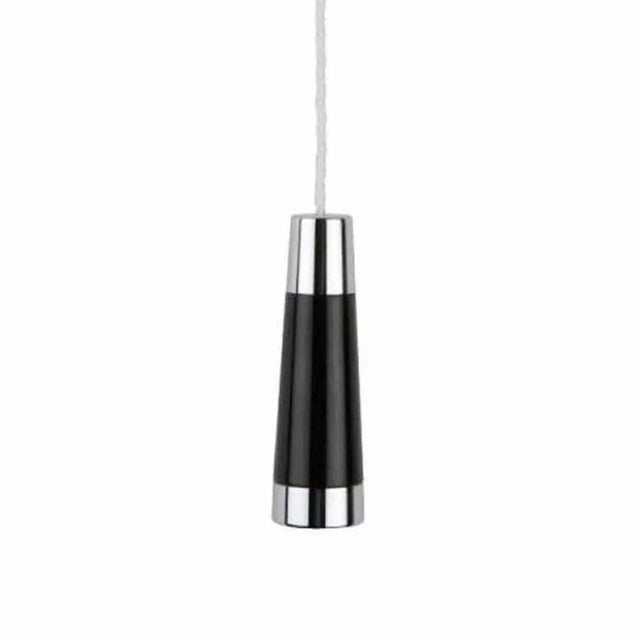 Miller Classic Conical Light Pull in Chrome and Black