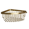 Miller Classic Corner Soap Basket in Brushed Brass