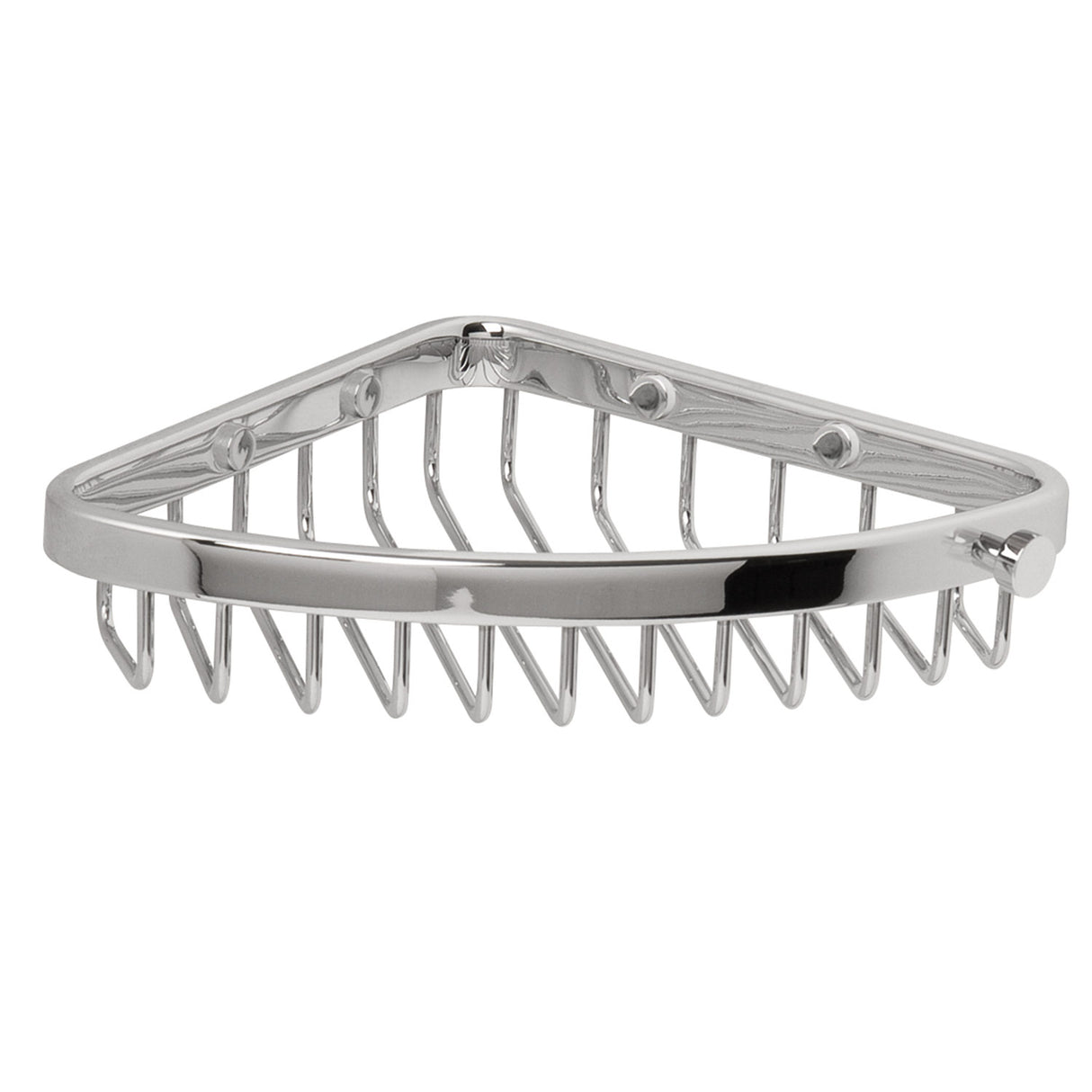 Miller Classic Corner Soap Basket in Chrome 2