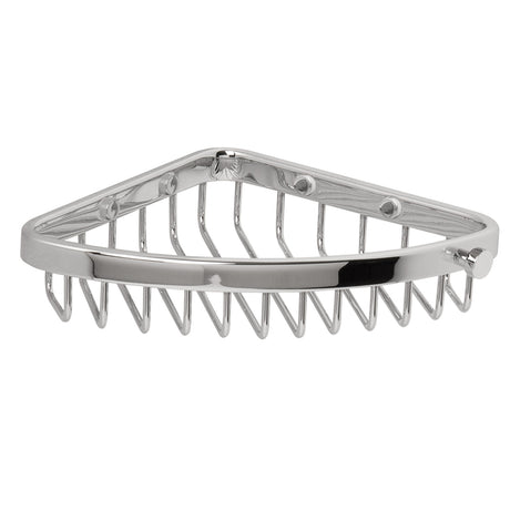 Miller Classic Corner Soap Basket in Chrome 2