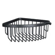 Miller Classic Corner Soap Basket in Matt Black