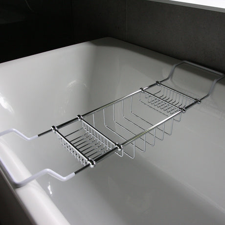 Miller Classic Extendable Bath Rack in Chrome lifestyle