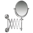 Miller Classic Extending Round Magnifying Mirror in Chrome