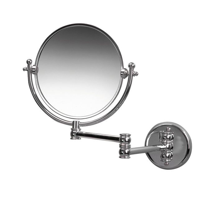 Miller Classic Extending Round Magnifying Mirror in Chrome 4