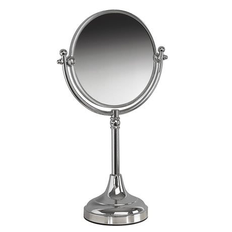 Miller Classic Freestanding Magnifying Mirror in Chrome