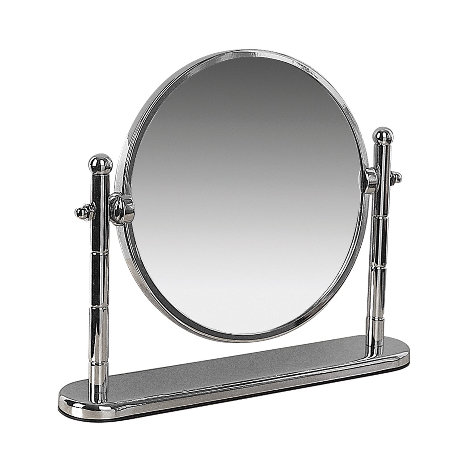 Miller Classic Freestanding Magnifying Mirror with Stand in Chrome