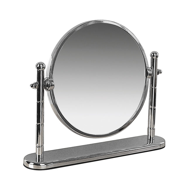 Miller Classic Freestanding Magnifying Mirror with Stand in Chrome