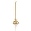 Miller Classic Freestanding Spare Toilet Roll Holder in Brushed Brass