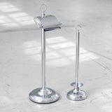 Miller Classic Freestanding Spare Toilet Roll Holder in Chrome lifestyle