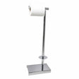 Miller Classic Freestanding Toilet And Spare Roll Holder in Chrome