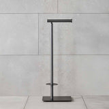 Miller Classic Freestanding Toilet And Spare Roll Holder in Gunmetal