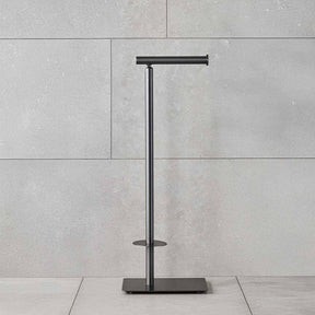 Miller Classic Freestanding Toilet And Spare Roll Holder in Gunmetal