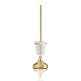 Miller Classic Freestanding Toilet Brush Holder in Brushed Brass