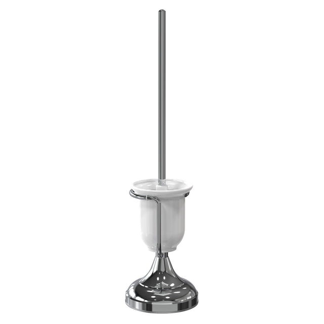 Miller Classic Freestanding Toilet Brush Holder in Chrome