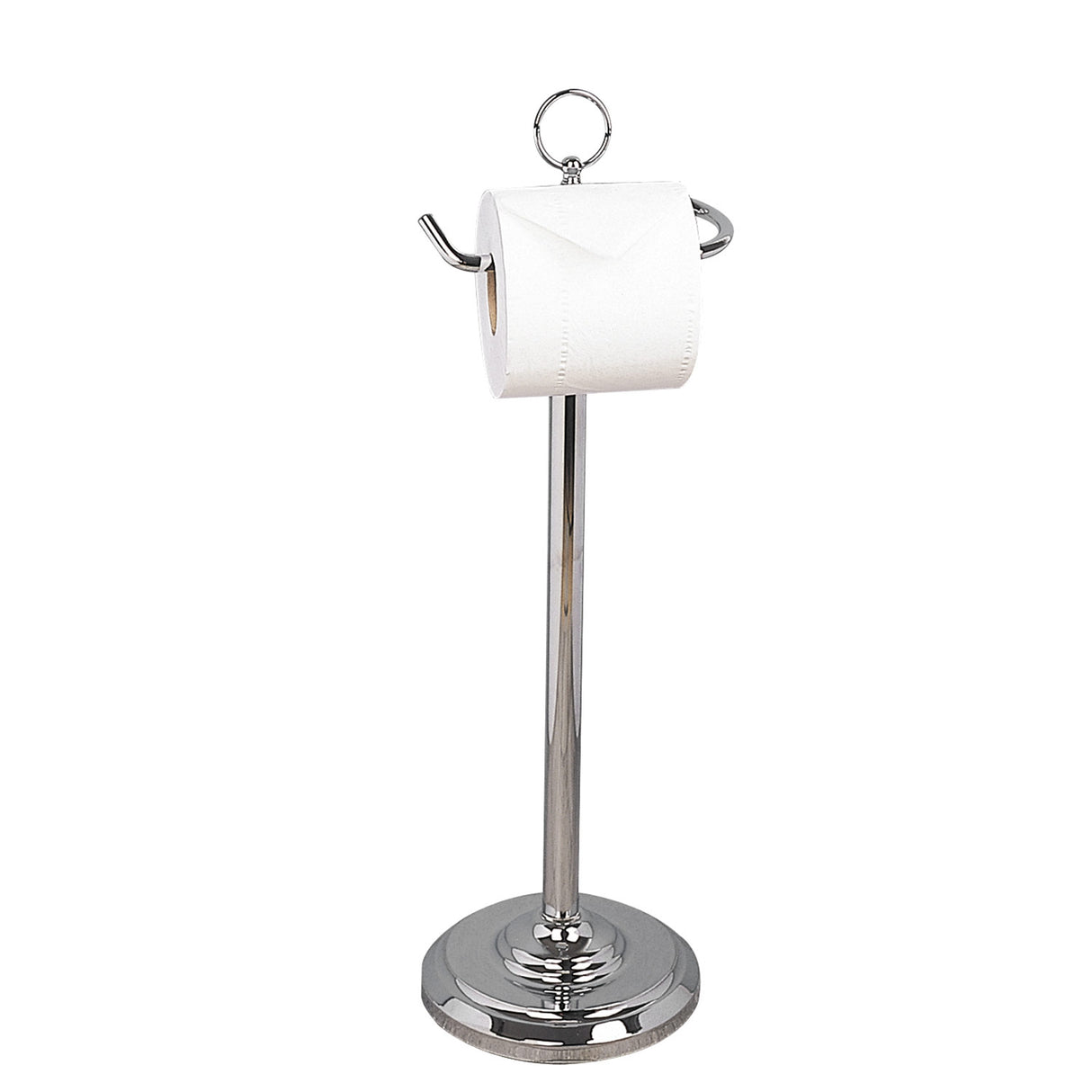 Miller Classic Freestanding Toilet Roll Holder in Chrome