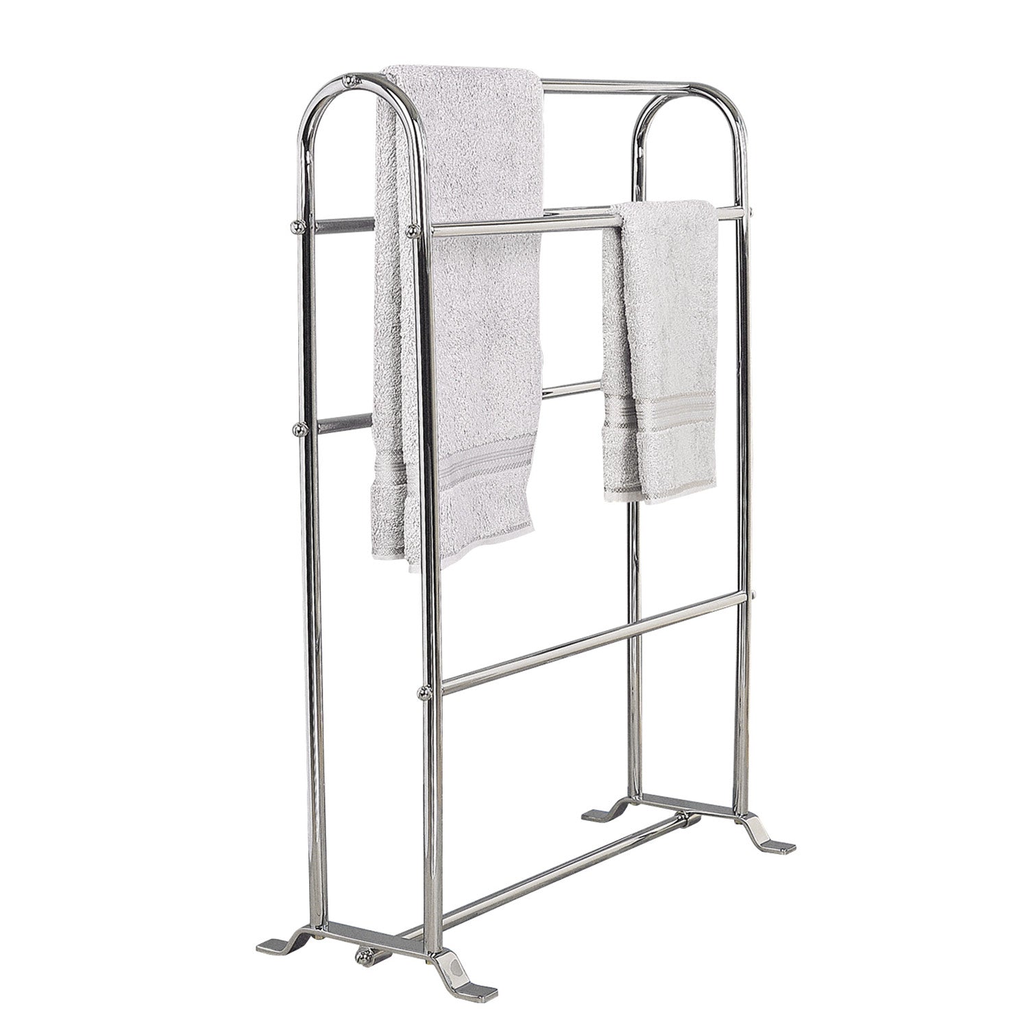 Miller Classic Freestanding Towel Horse in Chrome