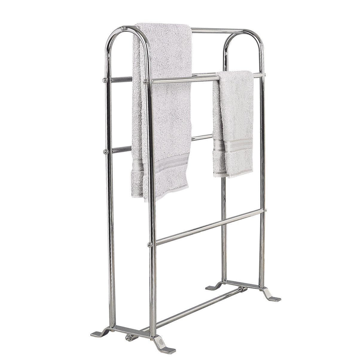 Miller Classic Freestanding Towel Horse in Chrome